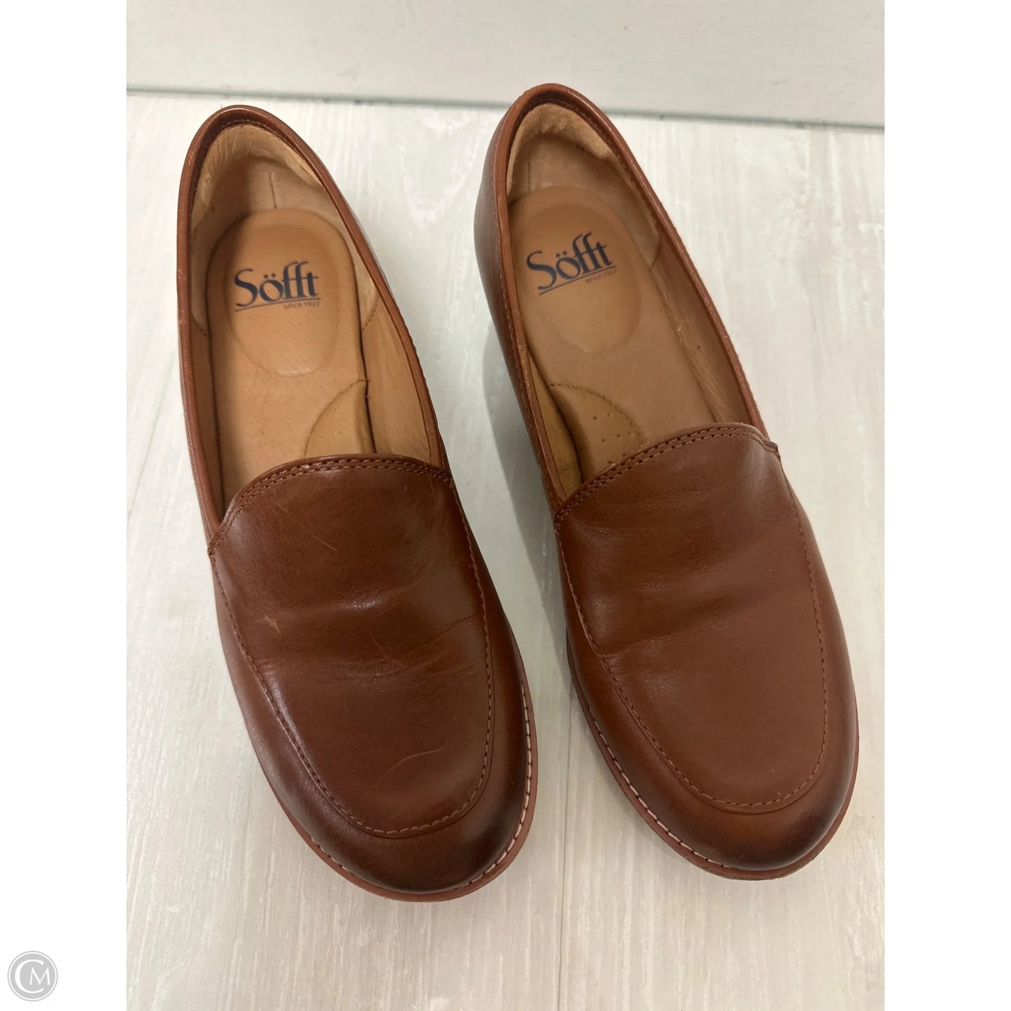 Shoes Flats By Sofft In Tan, Size: 7.5