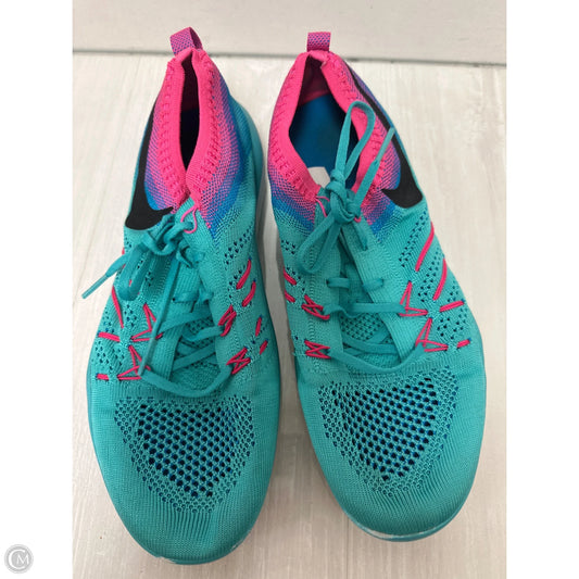 Shoes Athletic By Nike In Teal, Size: 8.5