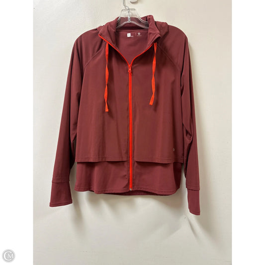Athletic Jacket By Xersion In Red, Size: S