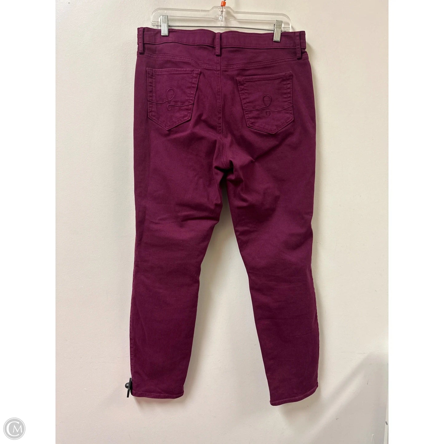 Jeans Designer By Lilly Pulitzer In Purple Denim, Size: 14