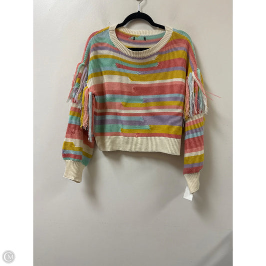 Sweater By Clothes Mentor In Multi-colored, Size: S