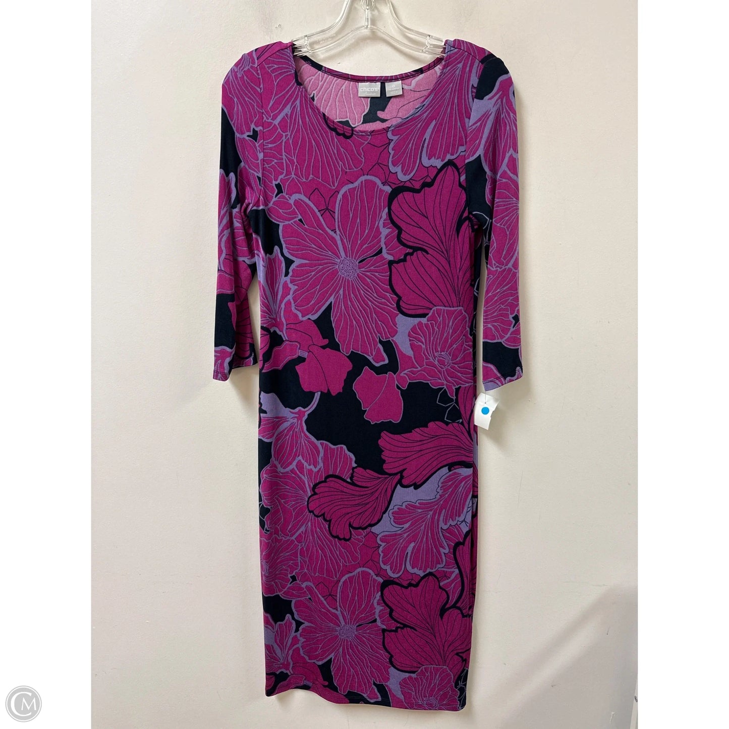 Dress Casual Maxi By Chicos In Purple, Size: S