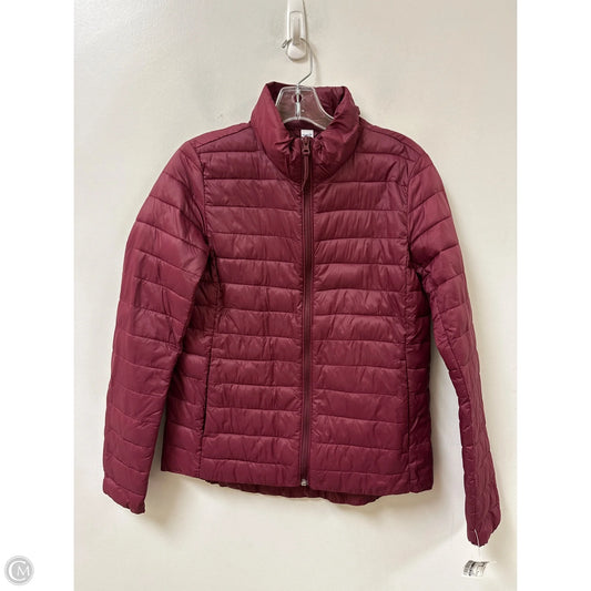 Jacket Puffer & Quilted By Old Navy In Red, Size: S