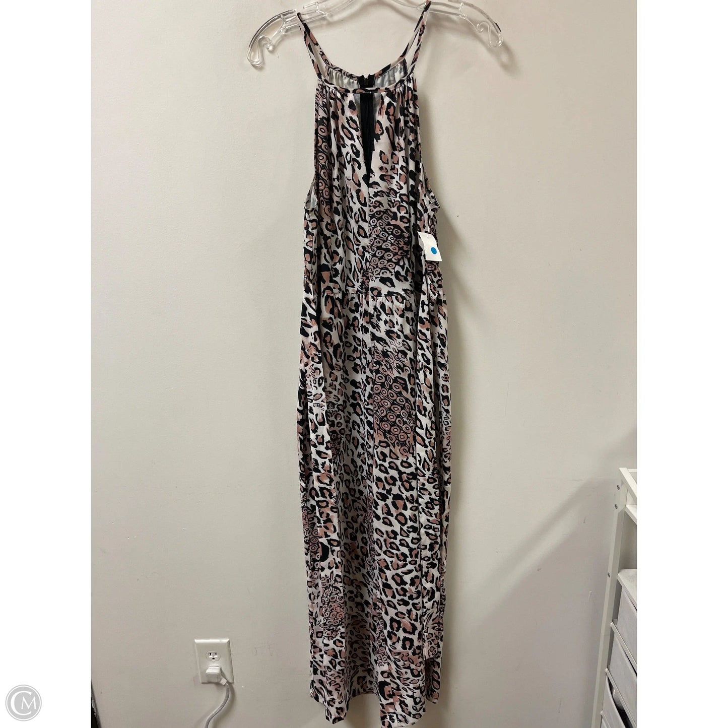 Jumpsuit By Clothes Mentor In Animal Print, Size: L
