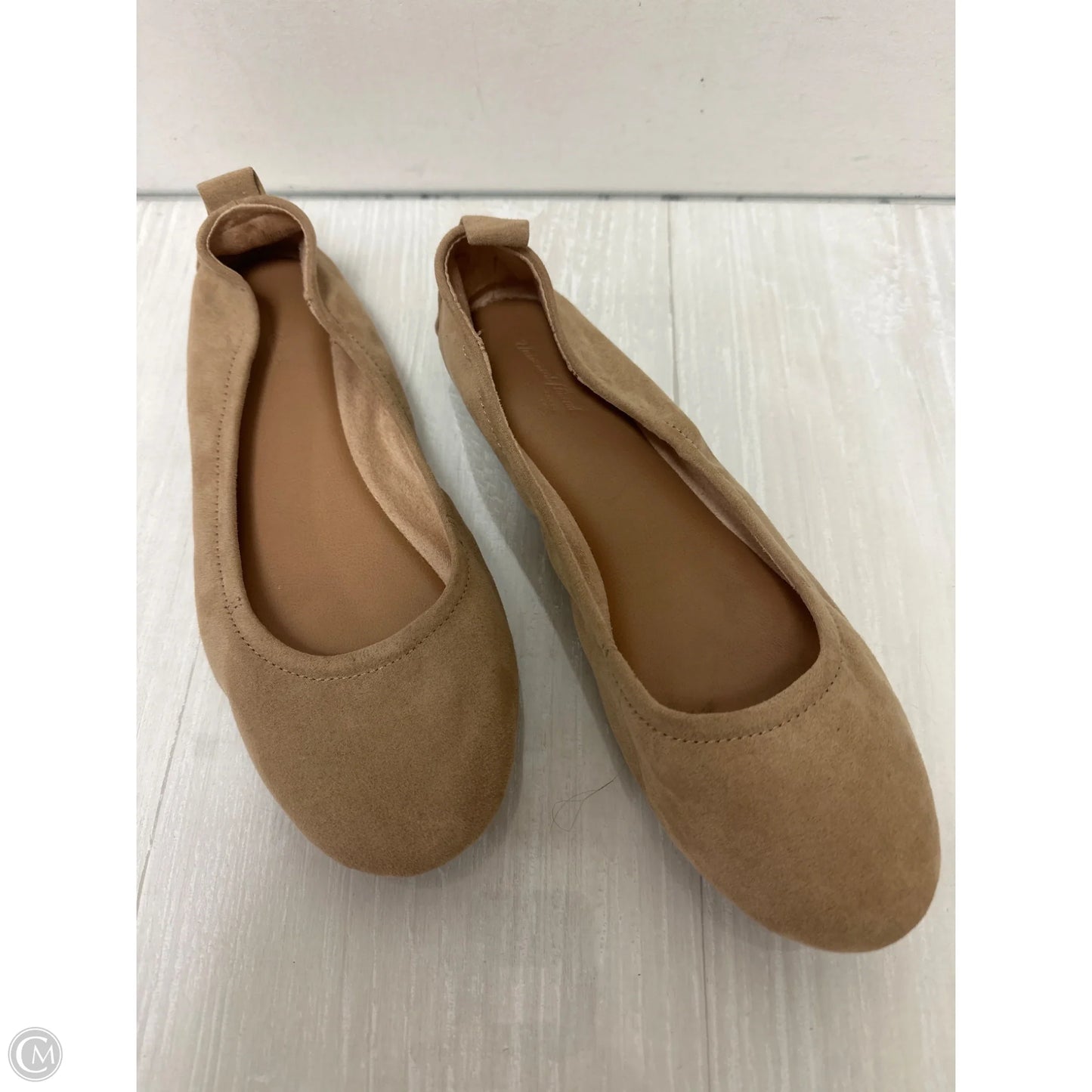 Shoes Flats By Universal Thread In Brown, Size: 9