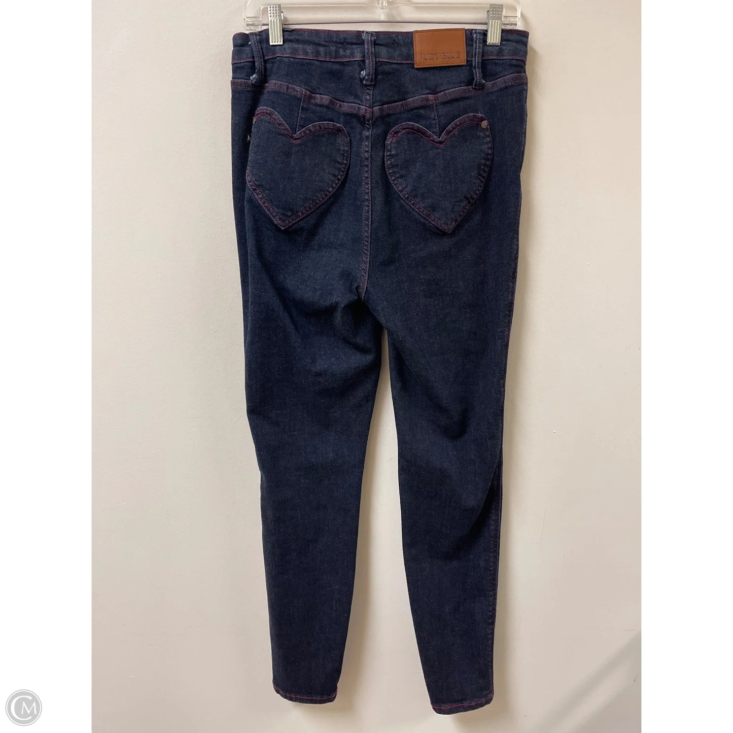 Jeans Skinny By Judy Blue In Blue Denim, Size: 8