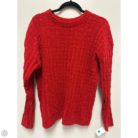 Sweater By Dip In Red, Size: L