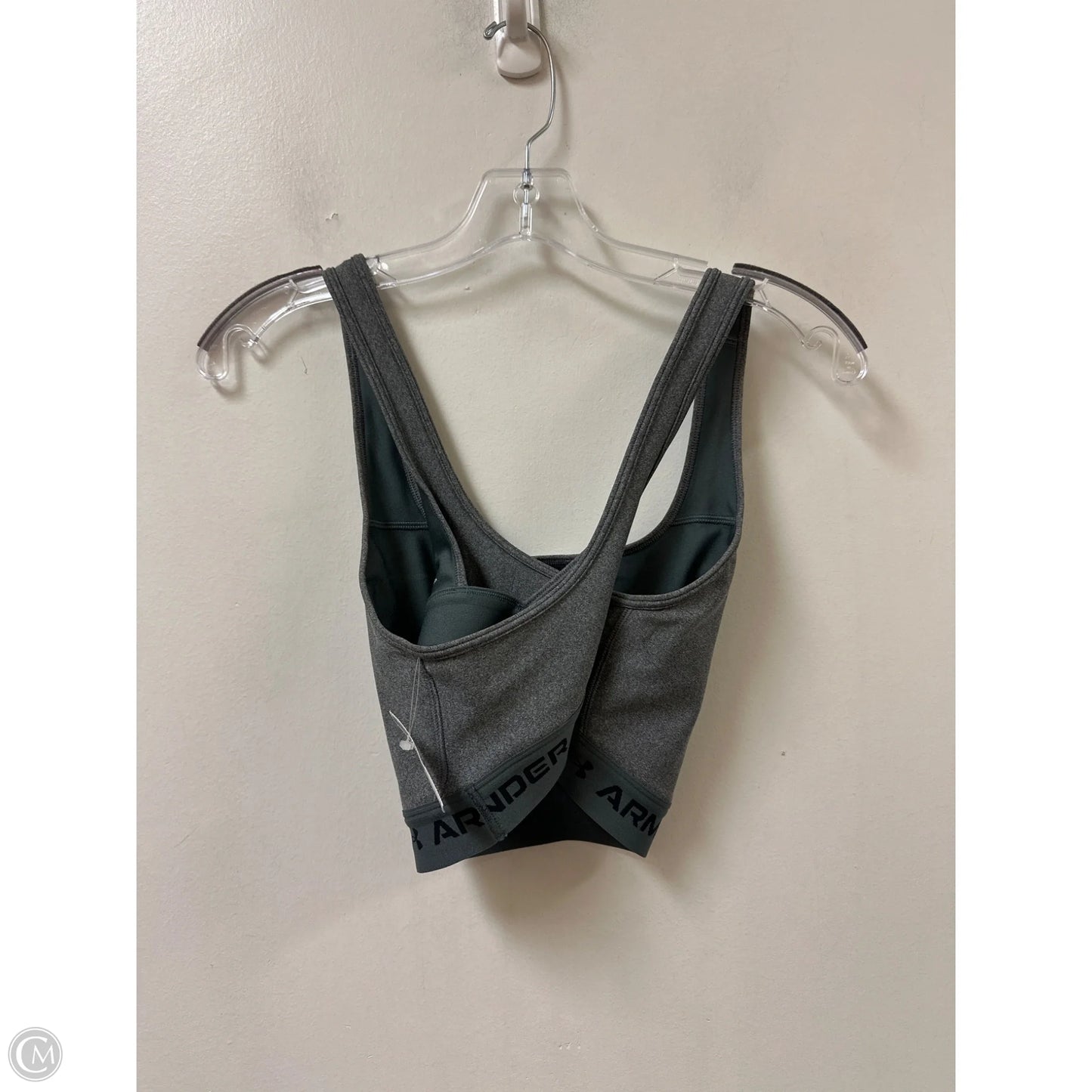 Athletic Bra By Under Armour In Grey, Size: L