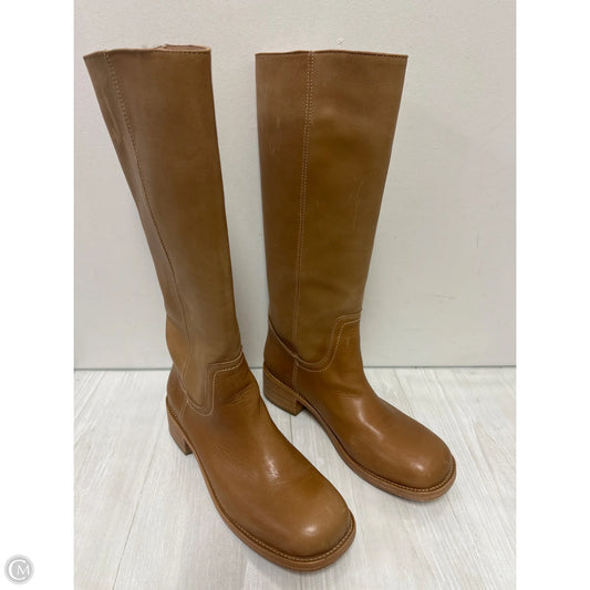 Boots Knee Flats By Steve Madden In Brown, Size: 11