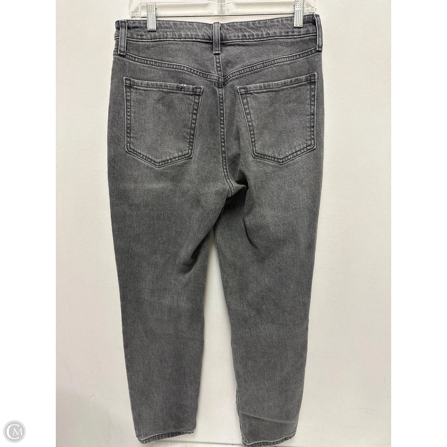 Jeans Straight By Old Navy In Grey Denim, Size: 8