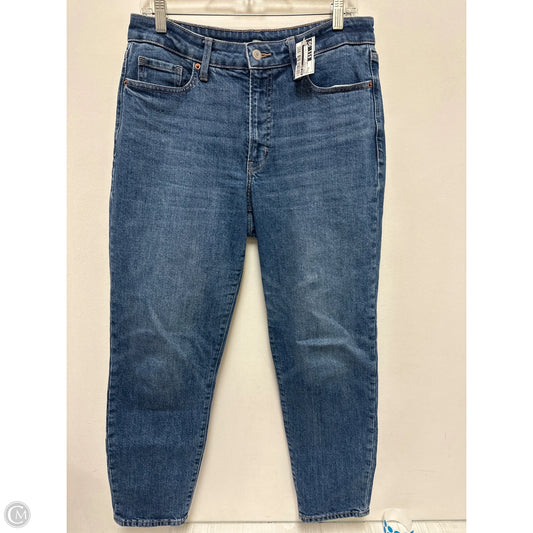 Jeans Straight By Old Navy In Blue Denim, Size: 8