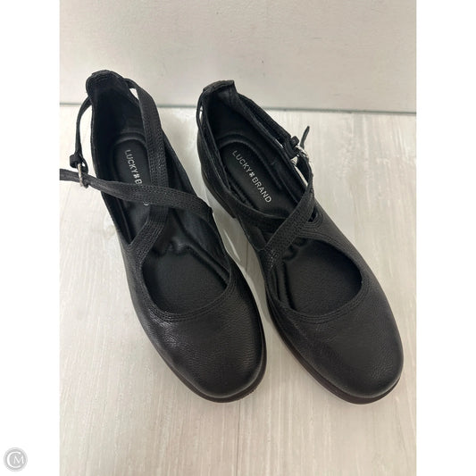 Shoes Flats By Lucky Brand In Black, Size: 7