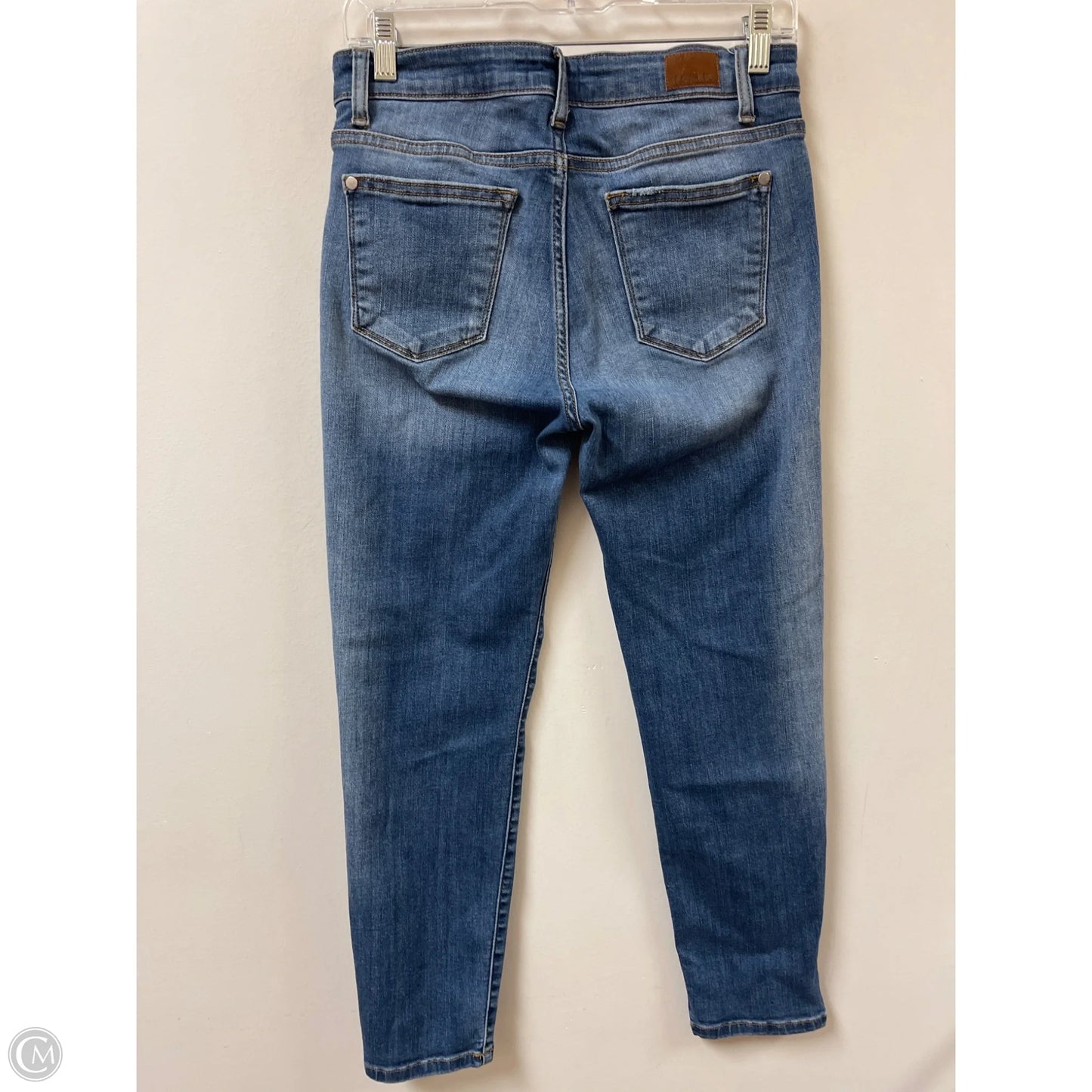 Jeans Straight By Judy Blue In Blue Denim, Size: 8