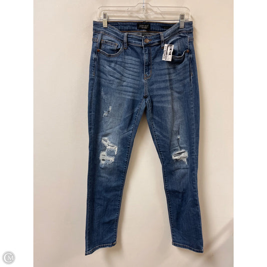 Jeans Boyfriend By Judy Blue In Blue Denim, Size: 8