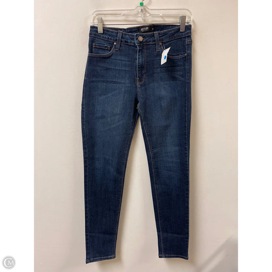 Jeans Skinny By Just Black In Blue Denim, Size: 8p