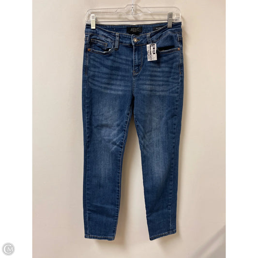Jeans Straight By Judy Blue In Blue Denim, Size: 8