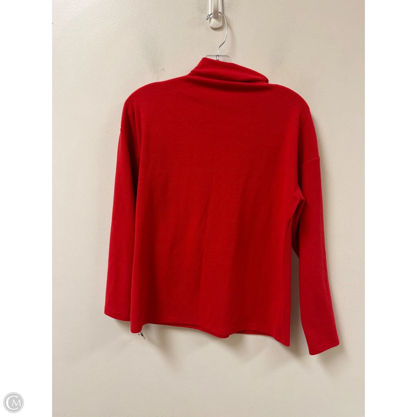 Top Long Sleeve By A New Day In Red, Size: S