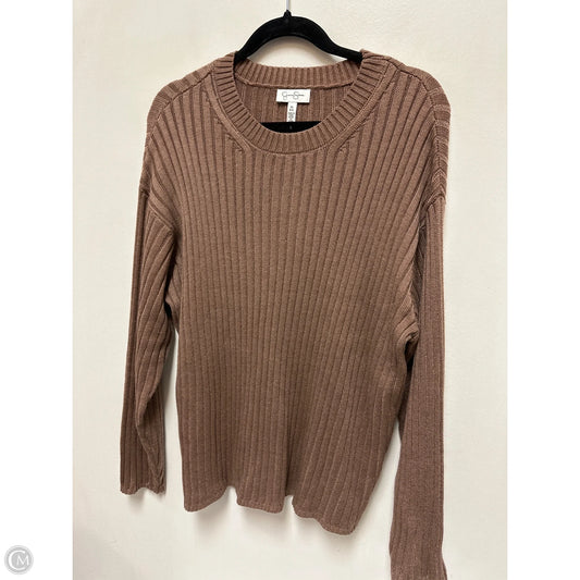 Sweater By Jessica Simpson In Brown, Size: Xl