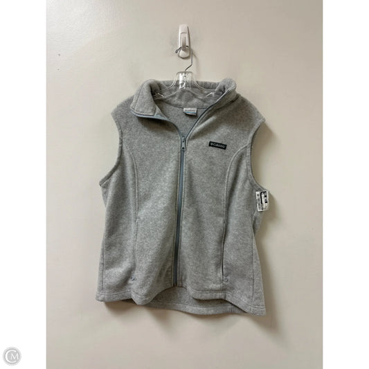 Vest Fleece By Columbia In Grey, Size: Xl
