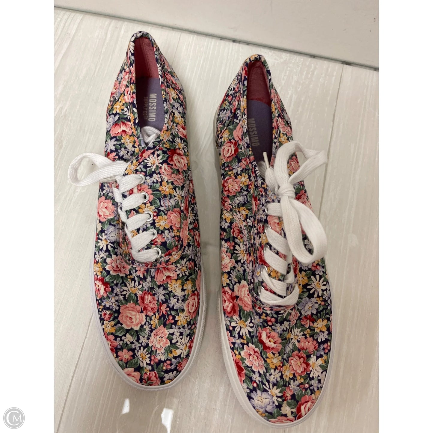 Shoes Sneakers By Mossimo In Floral Print, Size: 10