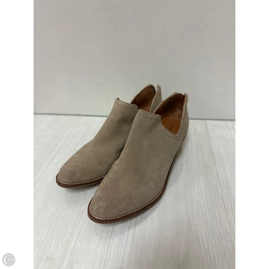 Boots Ankle Flats By Lucky Brand In Cream, Size: 9