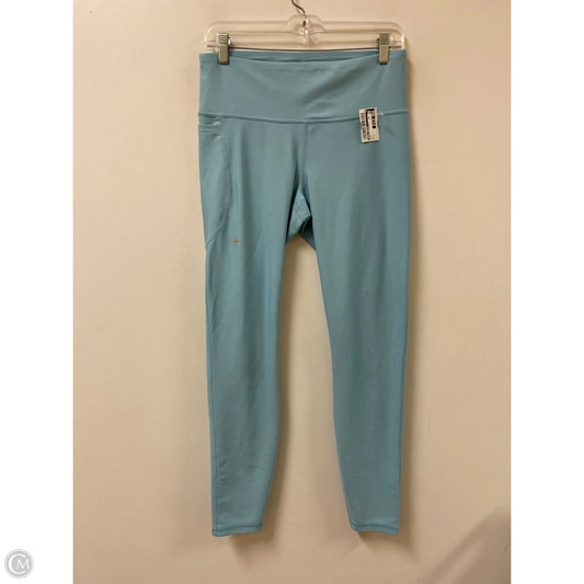 Athletic Leggings By Under Armour In Blue, Size: L