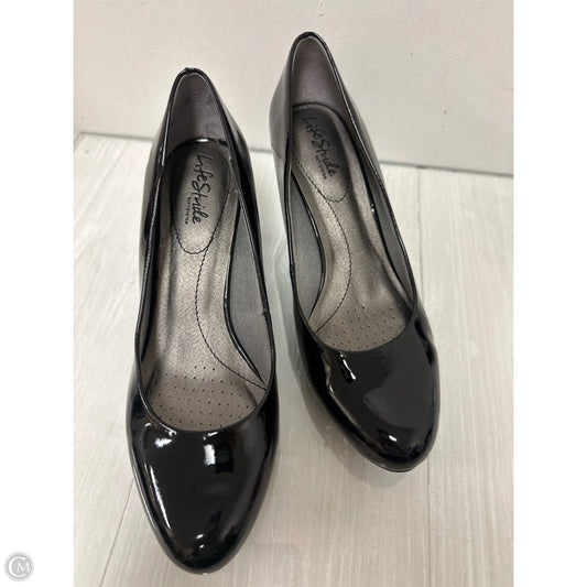 Shoes Heels Kitten By Life Stride In Black, Size: 9.5