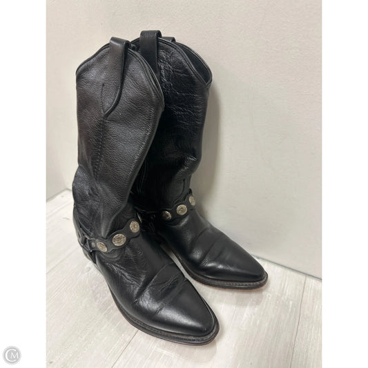 Boots Western By Clothes Mentor In Black, Size: 6.5
