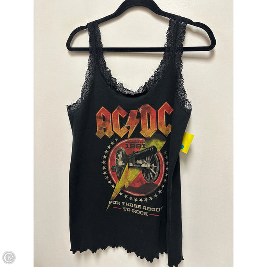 Top Sleeveless By Clothes Mentor In Black, Size: 3x