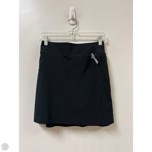 Athletic Skort By Athleta In Black, Size: 12