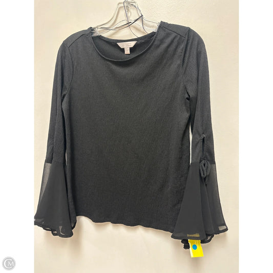 Top Long Sleeve By Lc Lauren Conrad In Black, Size: S