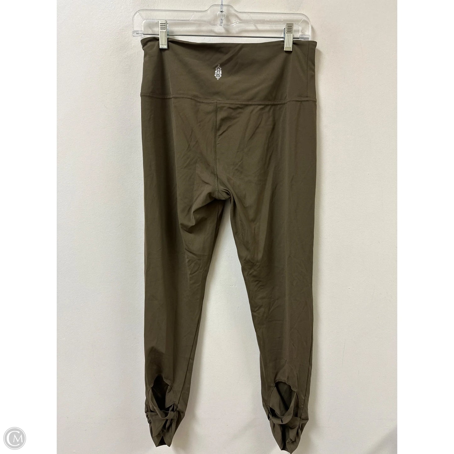 Athletic Leggings By Free People In Green, Size: L