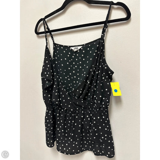 Top Sleeveless By Jack By Bb Dakota In Polkadot Pattern, Size: M