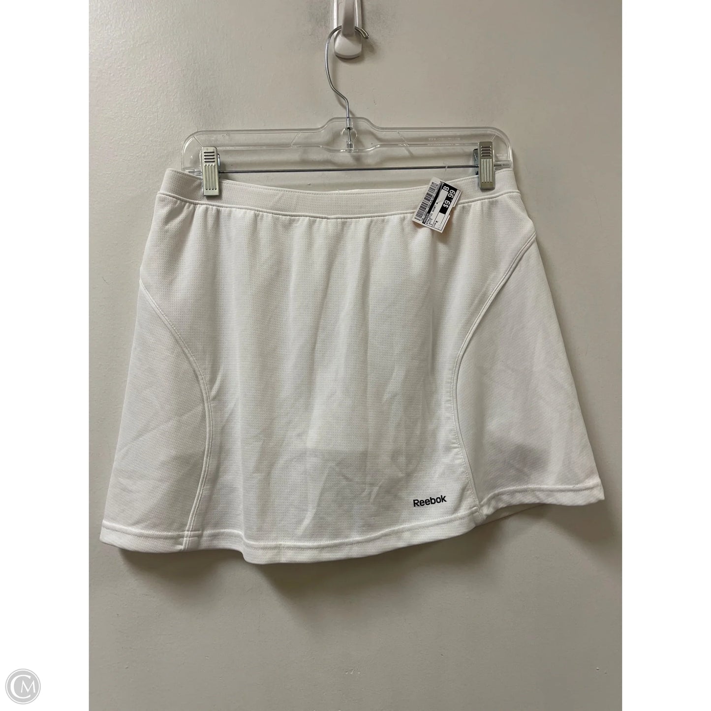 Athletic Skort By Reebok In White, Size: M