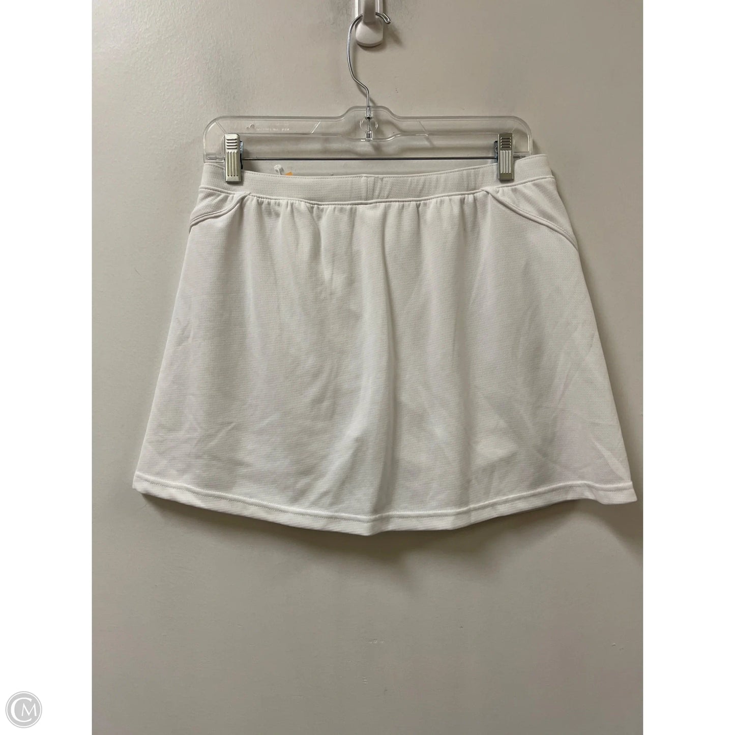 Athletic Skort By Reebok In White, Size: M