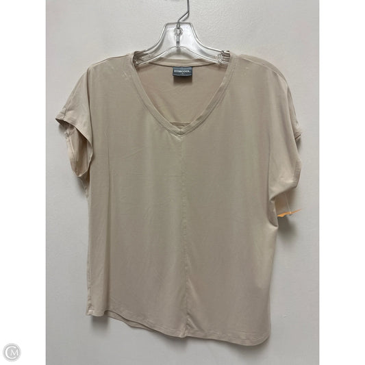 Athletic Top Short Sleeve By 32 Degrees In Cream, Size: Xs