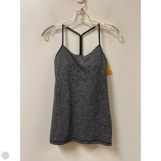 Athletic Tank Top By Lululemon In Grey, Size: 6