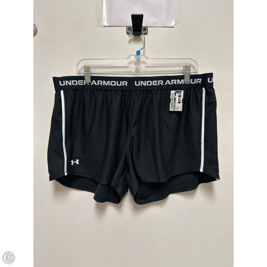 Athletic Shorts By Under Armour In Black, Size: Xl