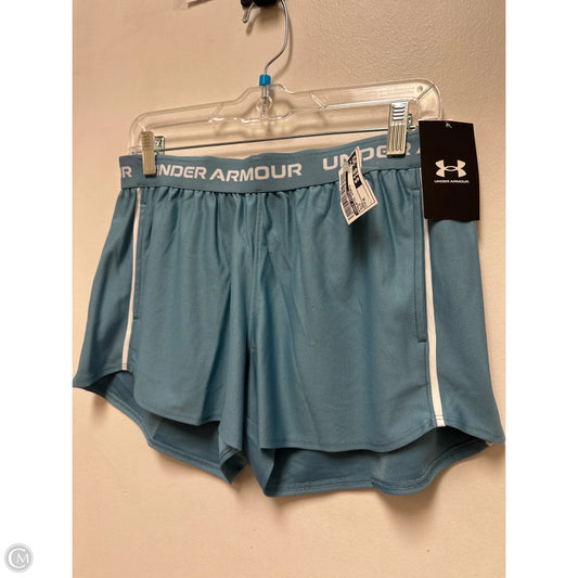Athletic Shorts By Under Armour In Blue, Size: M