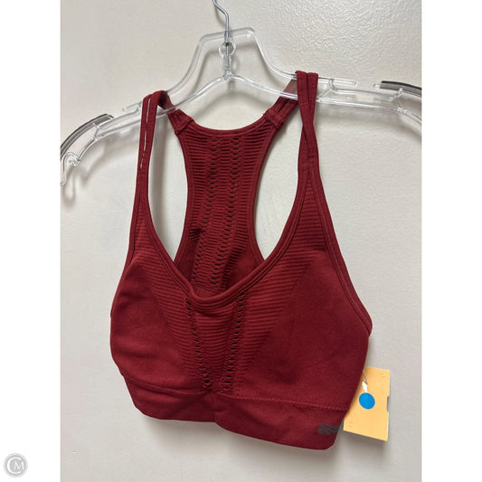 Athletic Bra By Clothes Mentor In Red, Size: S