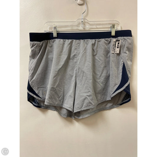 Athletic Shorts By Under Armour In Grey, Size: Xl