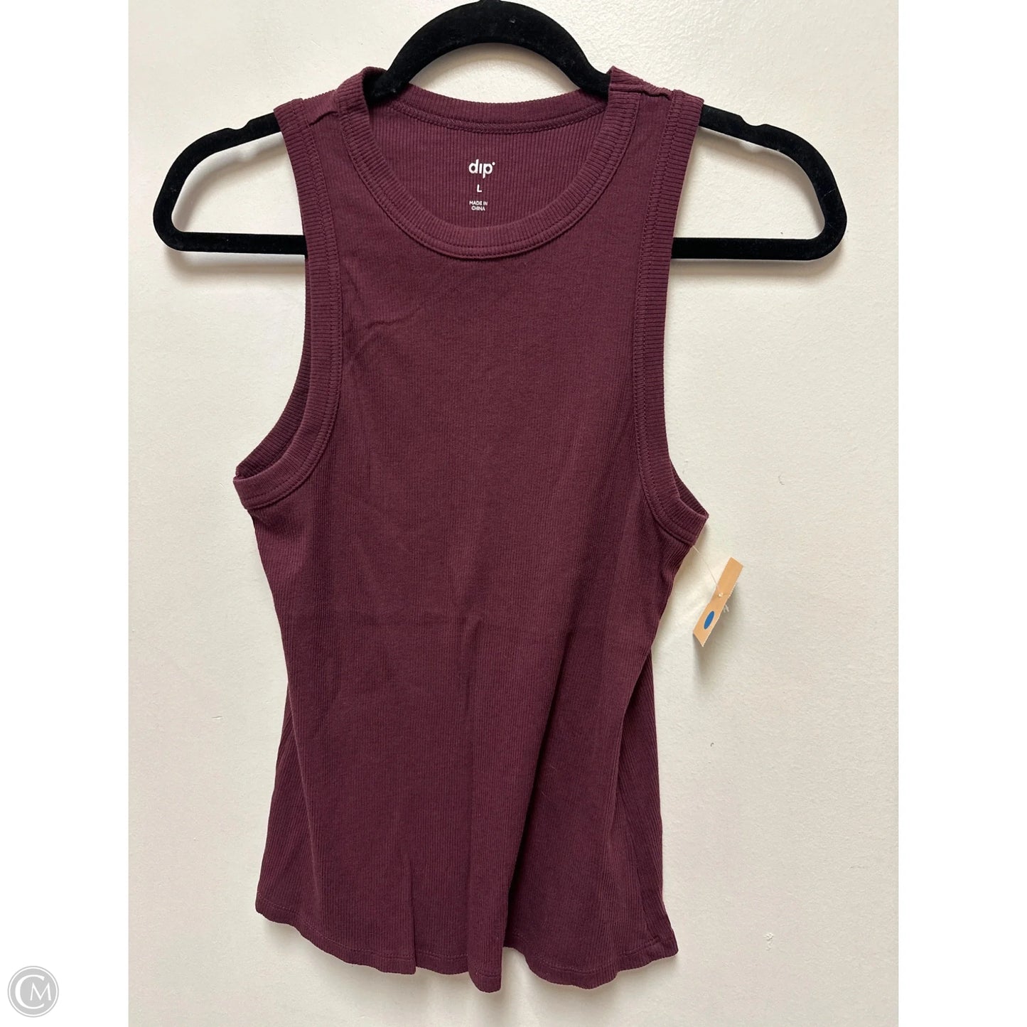 Tank Top By Dip In Red, Size: L
