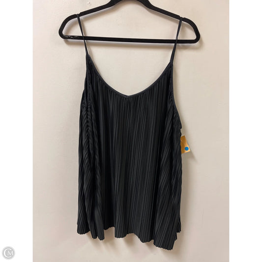 Top Sleeveless By Maurices In Black, Size: 3x