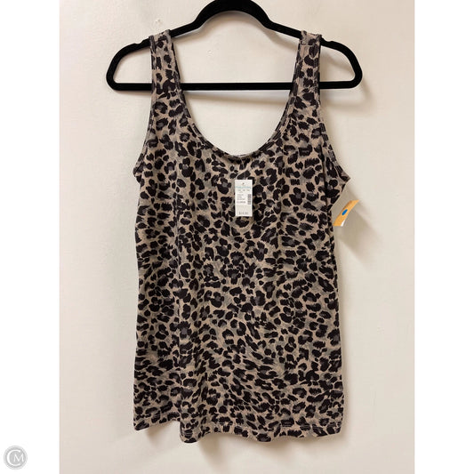 Tank Top By Maurices In Animal Print, Size: Xl
