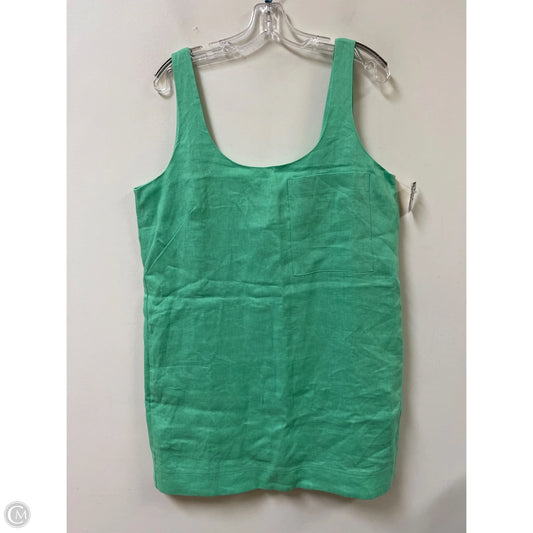 Tunic Sleeveless By Banana Republic In Green, Size: M