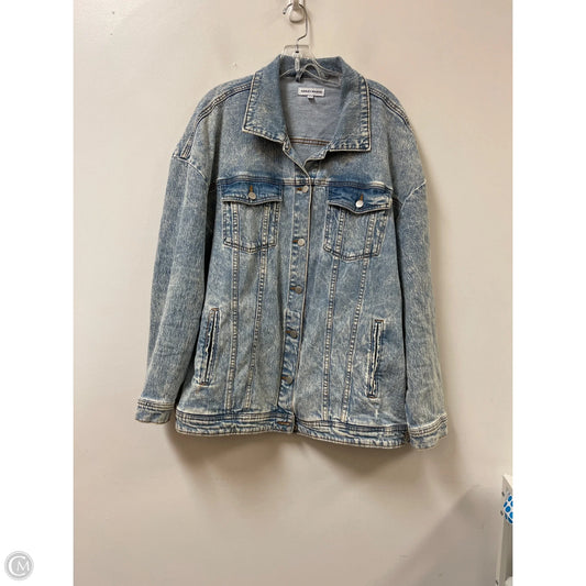 Jacket Denim By Clothes Mentor In Blue Denim, Size: Xl