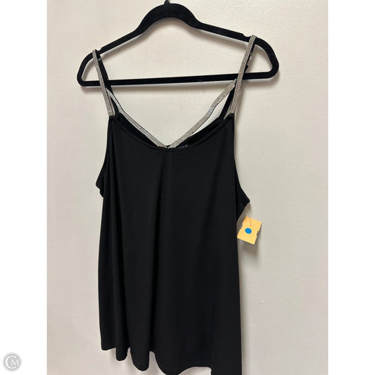 Top Sleeveless By Torrid In Black, Size: 1x