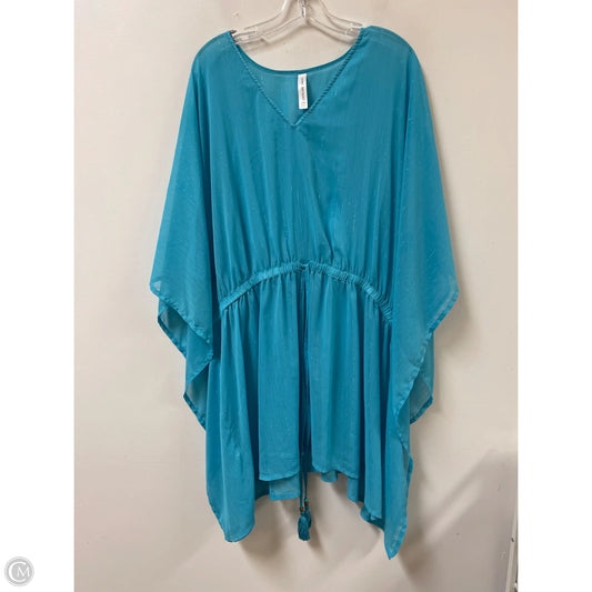 Swimwear Cover-up By Lane Bryant In Blue, Size: 3x
