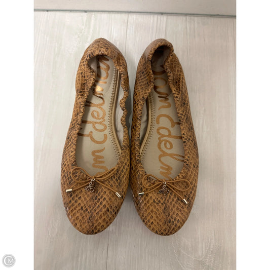 Shoes Flats By Sam Edelman In Brown, Size: 8