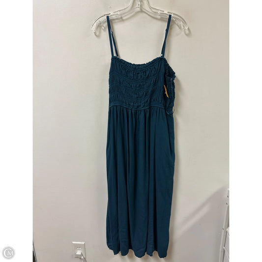 Dress Casual Maxi By Old Navy In Blue, Size: Xl